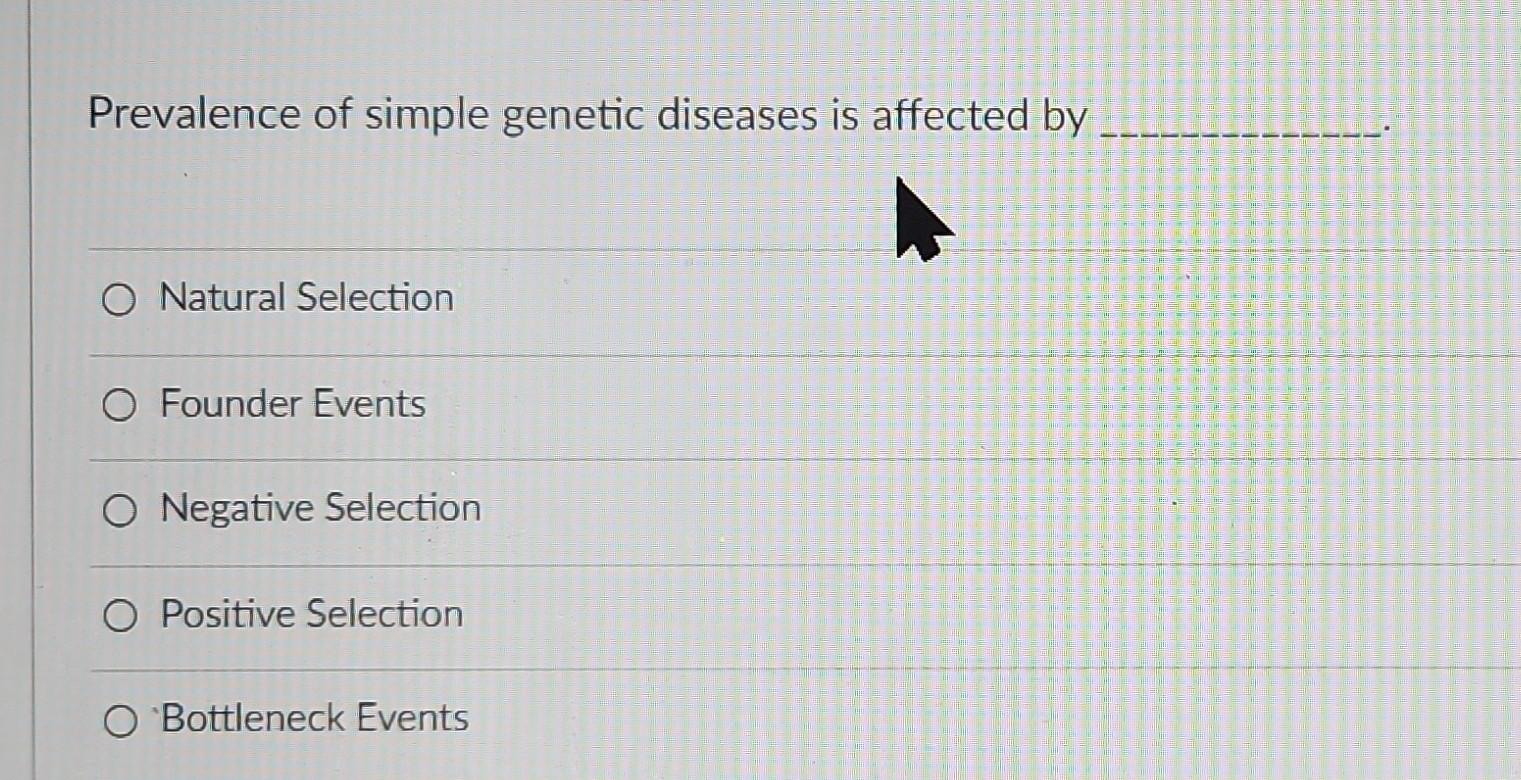 Solved Prevalence Of Simple Genetic Diseases Is Affected By Chegg Solved prevalence of simple genetic diseases is affected by chegg