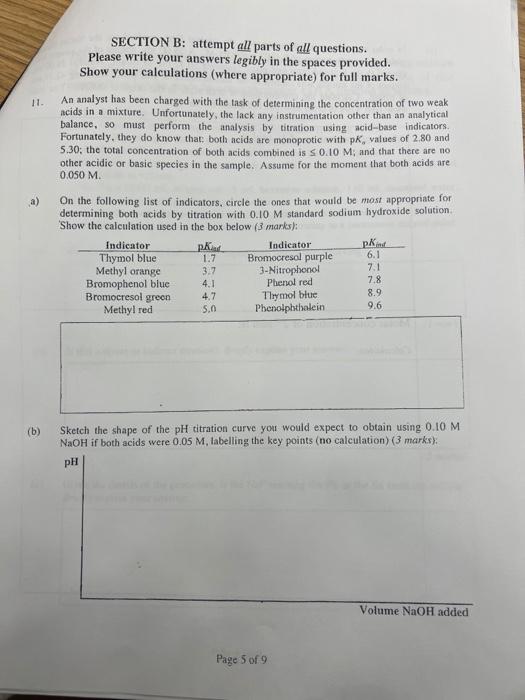 Solved SECTION B: Attempt All Parts Of All Questions. Please | Chegg.com