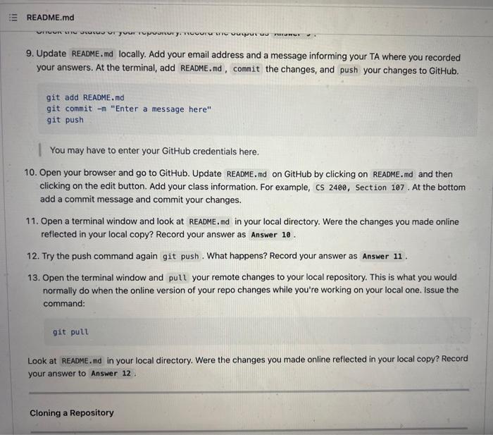 Solved I have Visual Studio Code installed, and Git-lab, and | Chegg.com