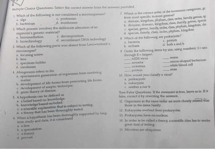Solved Multiple-Choice Questions. Select the correct answer | Chegg.com