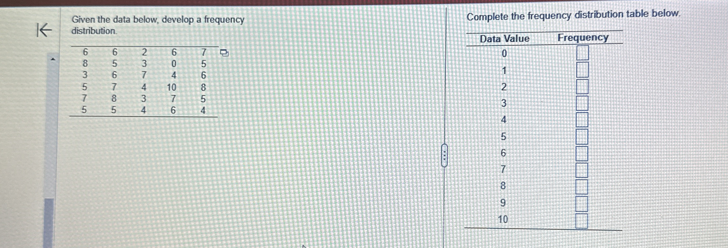 Solved How to solve Given the data below, develop a | Chegg.com