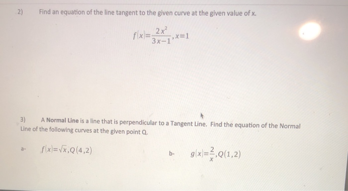 Solved 1 Find The Derivatives Of The Following Functions Chegg Com