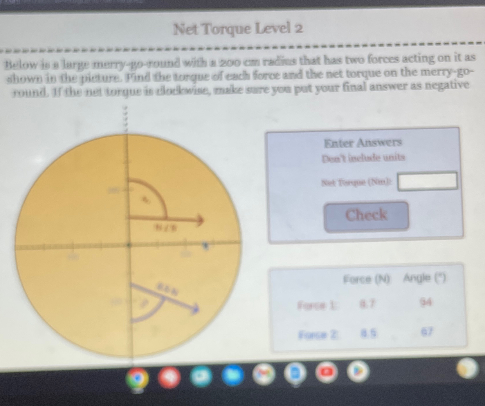 Solved Net Torque Level 2 ﻿shown in the picture, Frind the | Chegg.com