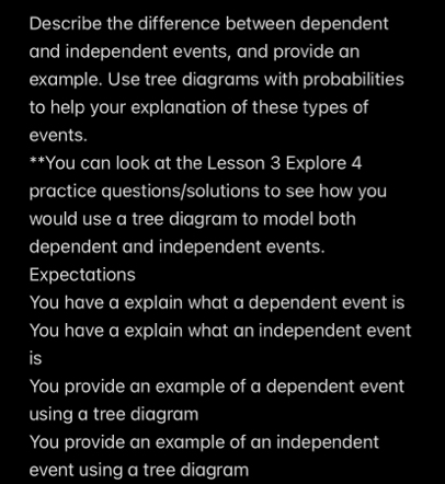 Solved Describe the difference between dependent and | Chegg.com