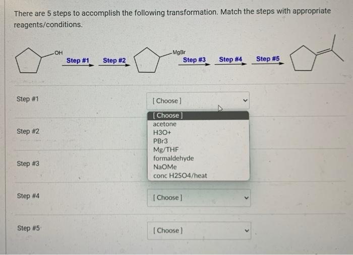 Solved There are 5 steps to accomplish the following | Chegg.com