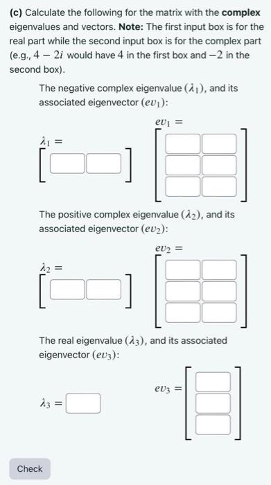 Solved Question 1 - Eigenvalues And Eigenvectors Consider | Chegg.com