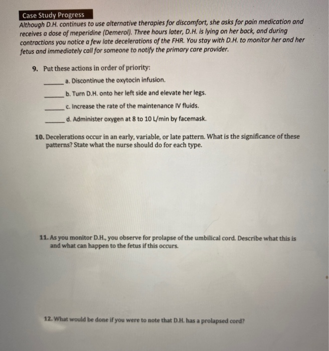 Maternity case studies for nursing students picture