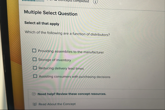 Solved Multiple Select QuestionSelect all that applyWhich of | Chegg.com