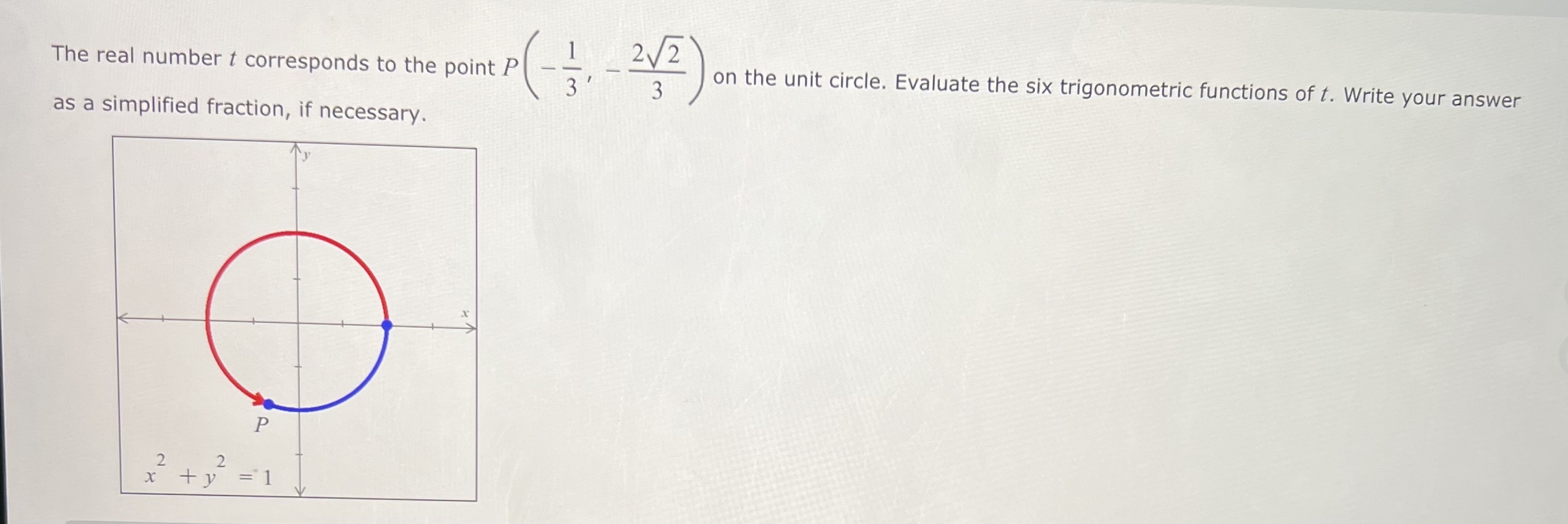 Solved as a simplified fraction, if necessary. | Chegg.com