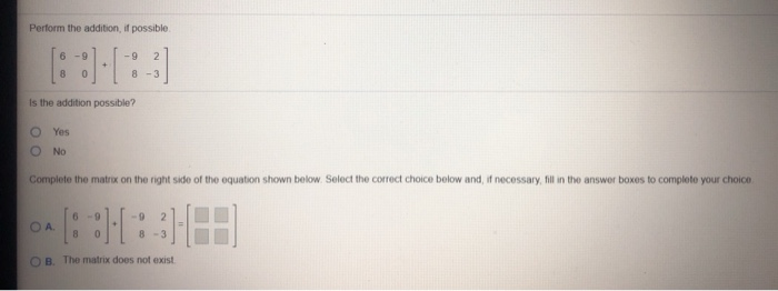 Solved The matrix is the final matrix form for a system of | Chegg.com