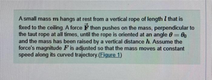 Solved Find the work done by F during this process. [Hint. | Chegg.com