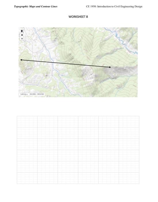 Draw the profiles along the lines shown on the first | Chegg.com