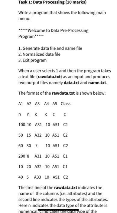 Solved Write a program that shows the following main menu: | Chegg.com