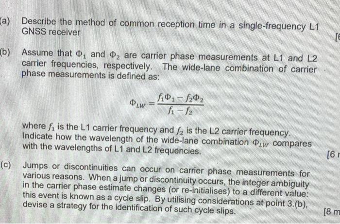 Solved Describe the method of common reception time in a | Chegg.com