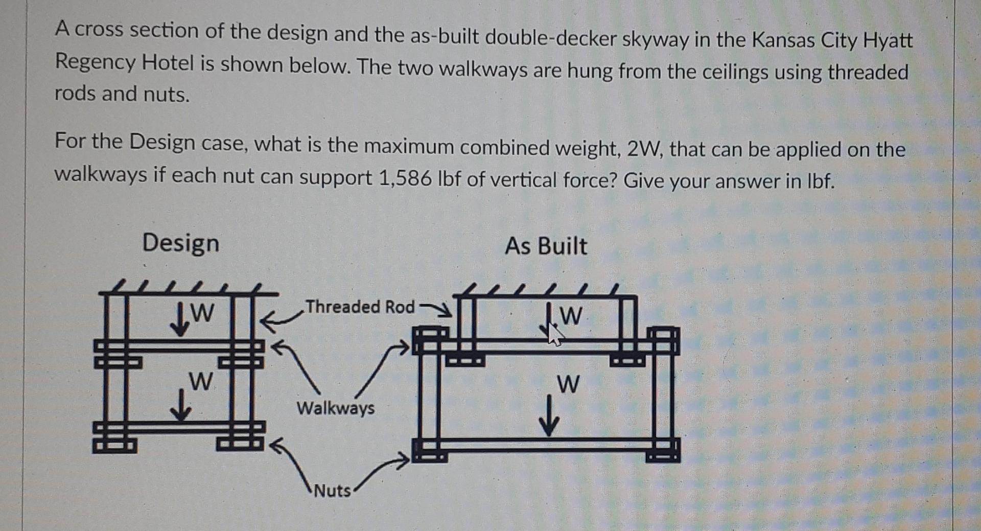 Solved A Cross Section Of The Design And The As-built | Chegg.com