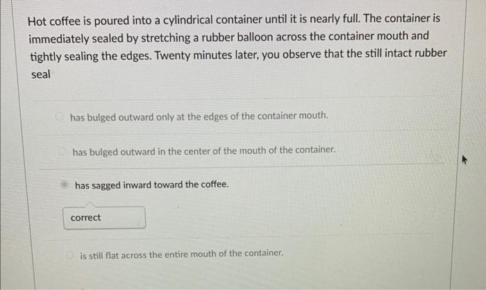 Solved the correct answer is stated. Please explain why and | Chegg.com