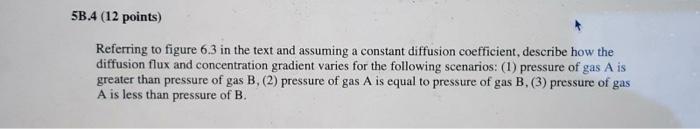 Solved Referring to figure 6.3 in the text and assuming a | Chegg.com