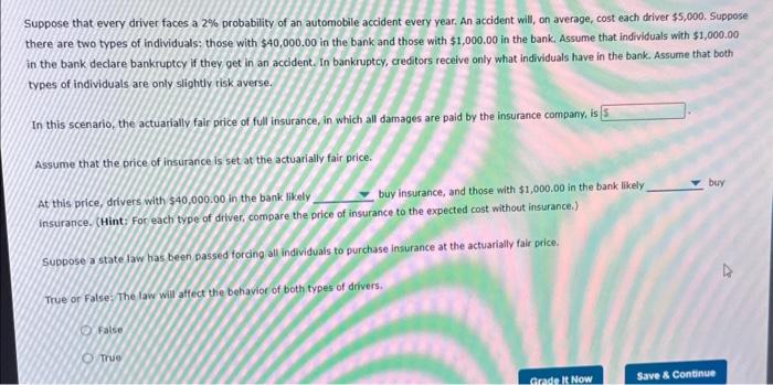 Solved Suppose that every driver faces a 2% probability of | Chegg.com