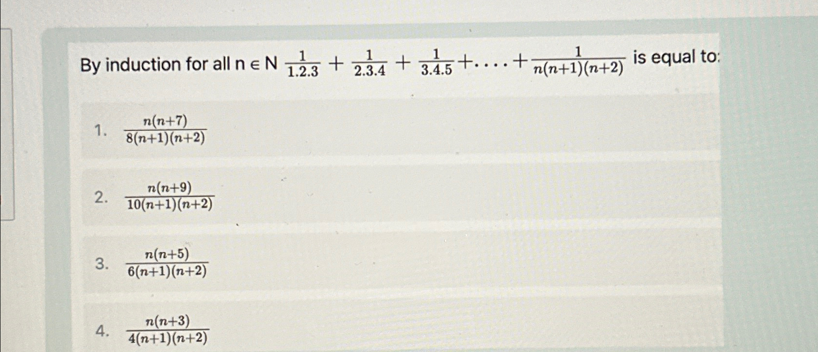 Mathematics intelligence overview