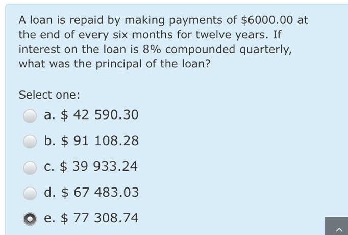 solved-a-loan-is-repaid-by-making-payments-of-6000-00-at-chegg