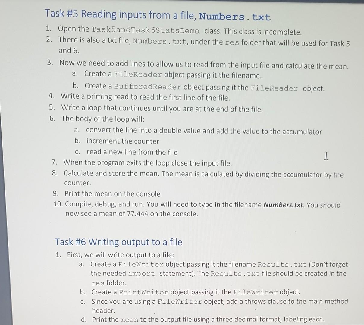Solved 1. Open the Task2Dicesimulation class. This class is | Chegg.com