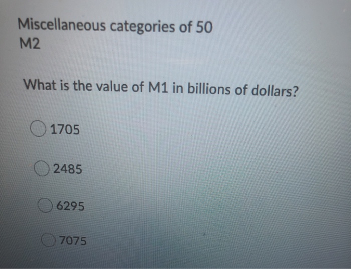 Solved Asset Amount in Billions Small time deposits 780