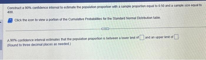 Solved Construct a 99% confidence interval to estimate the | Chegg.com