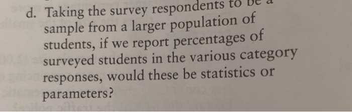 Solved 4.5 A survey of college students asked them to report | Chegg.com