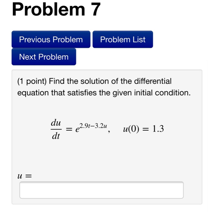 Solved Problem 6 Previous Problem Problem List Next Problem | Chegg.com