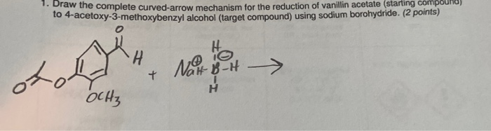 Solved 1. Draw the complete curved-arrow mechanism for the | Chegg.com