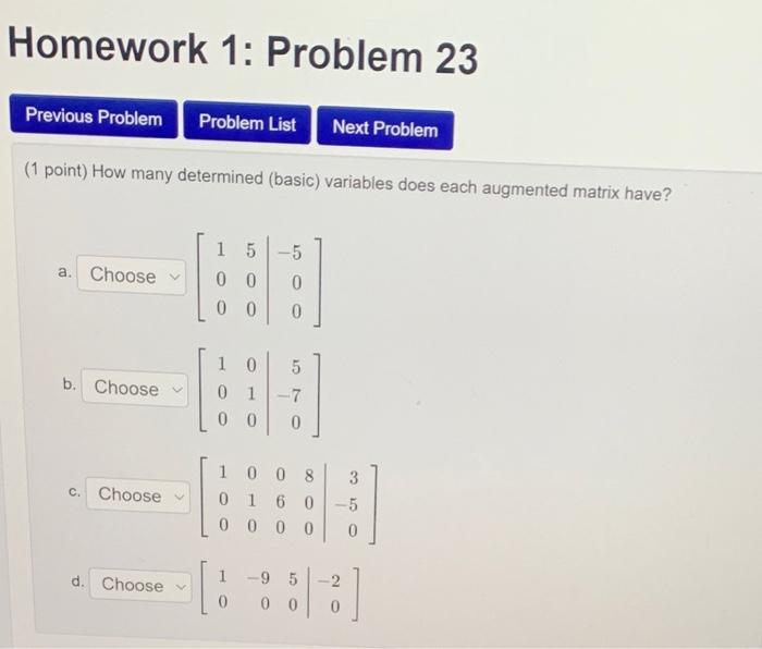 Solved Homework 1: Problem 25 Previous Problem Problem List | Chegg.com