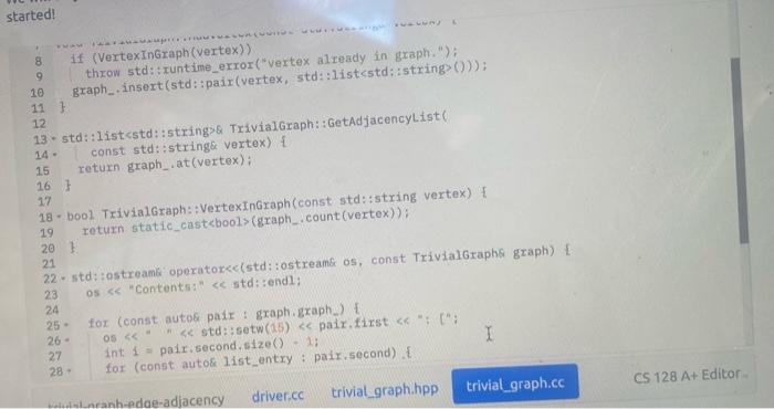 Solved in c ++ In this activity, you will be constructing | Chegg.com