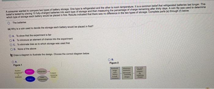solved-a-consumer-wanted-to-compare-two-types-of-battery-chegg