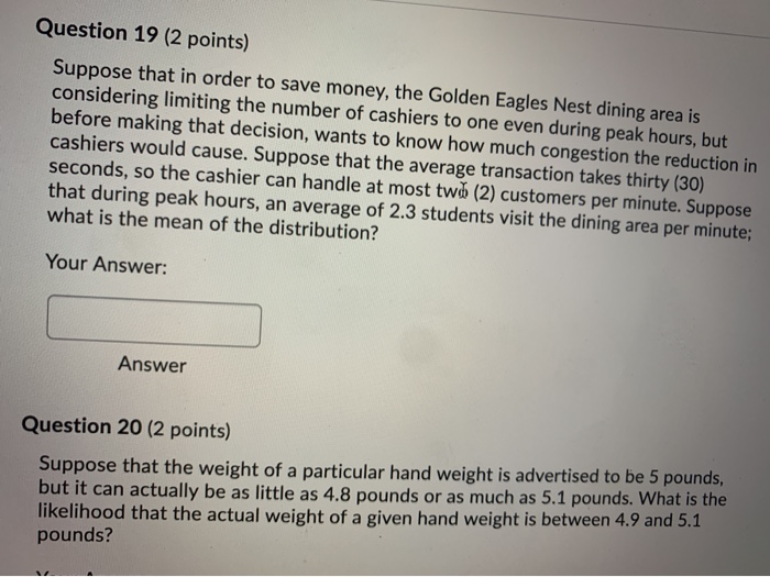 Solved Question 19 (2 points) Suppose that in order to save | Chegg.com