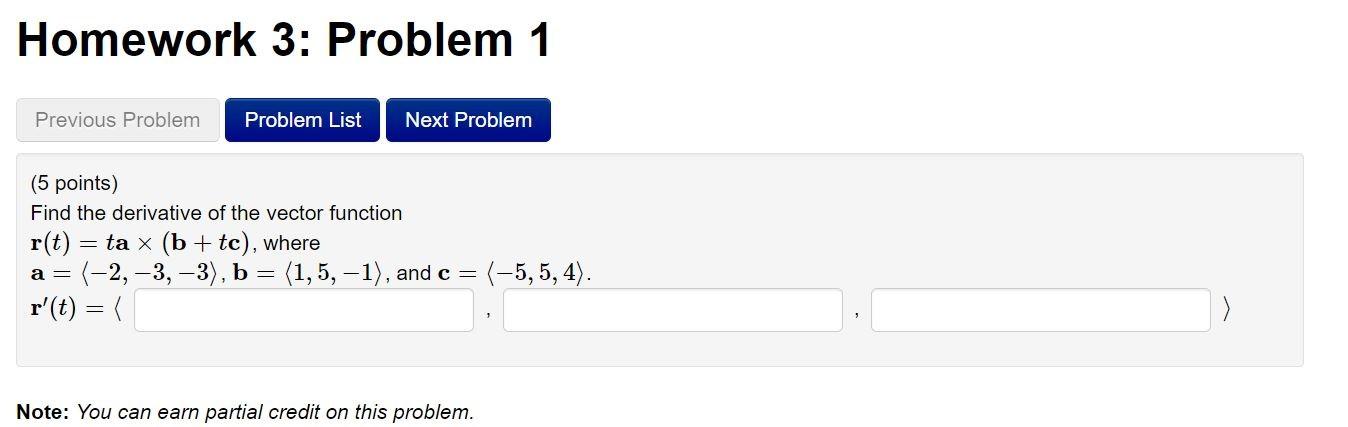 Solved 5 Points Find The Derivative Of The Vector Function Chegg Solved 5 Points Find The Derivative Of The Vector Function Chegg