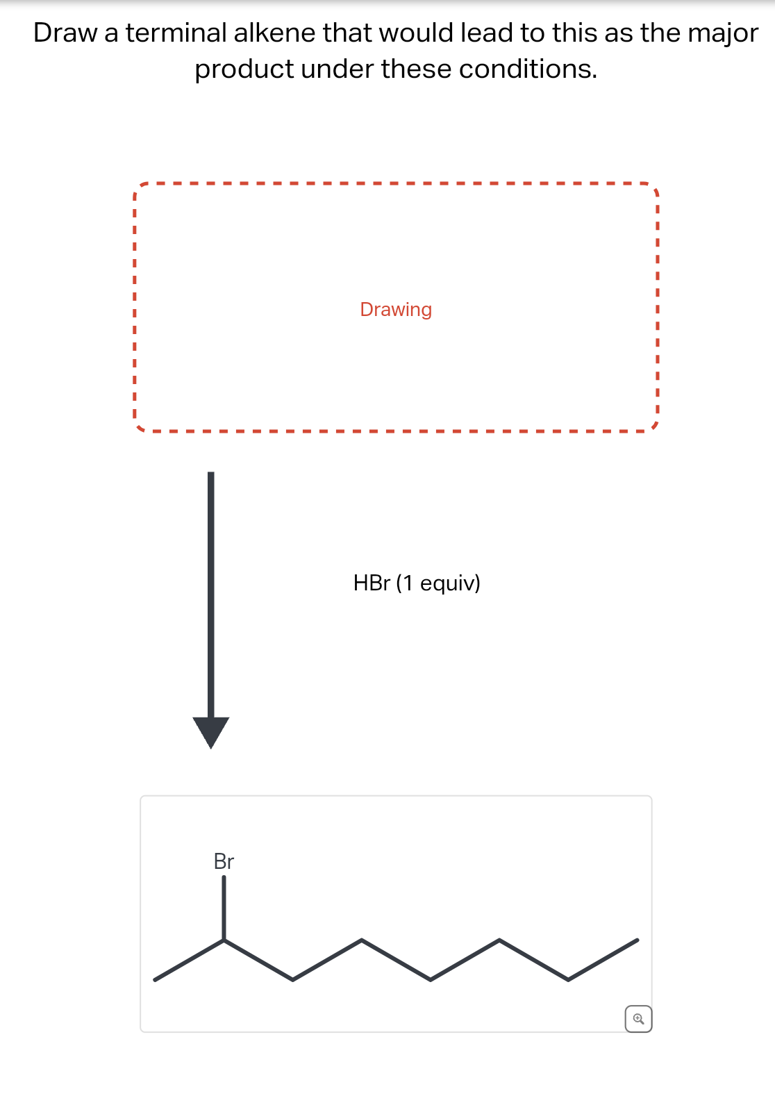 Draw a terminal alkene that would lead to this as the | Chegg.com
