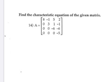 Solved Please help using linear algebra. This problem is due | Chegg.com