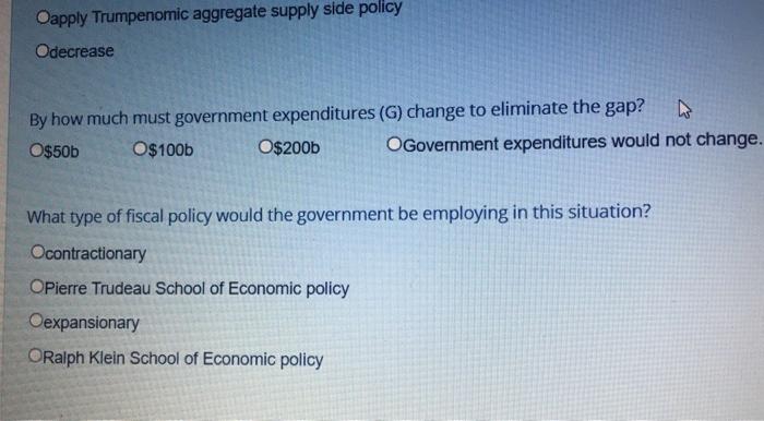 Solved The Canadian Economy is in equilibrium in the | Chegg.com