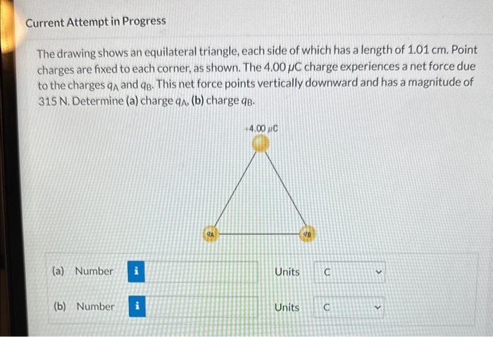 equilateral triangle with side length of 5cm each