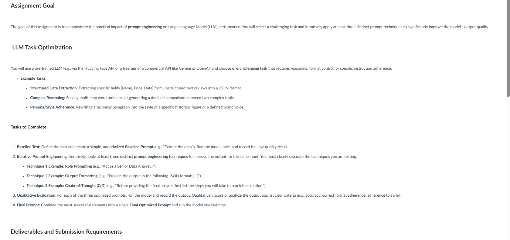 Question. Answer Llm Task Example Solved Assignment Goal LLM Task Optimization Example Tasks: | Chegg.com