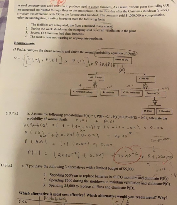 Problem 2. An operator services a machine on a | Chegg.com