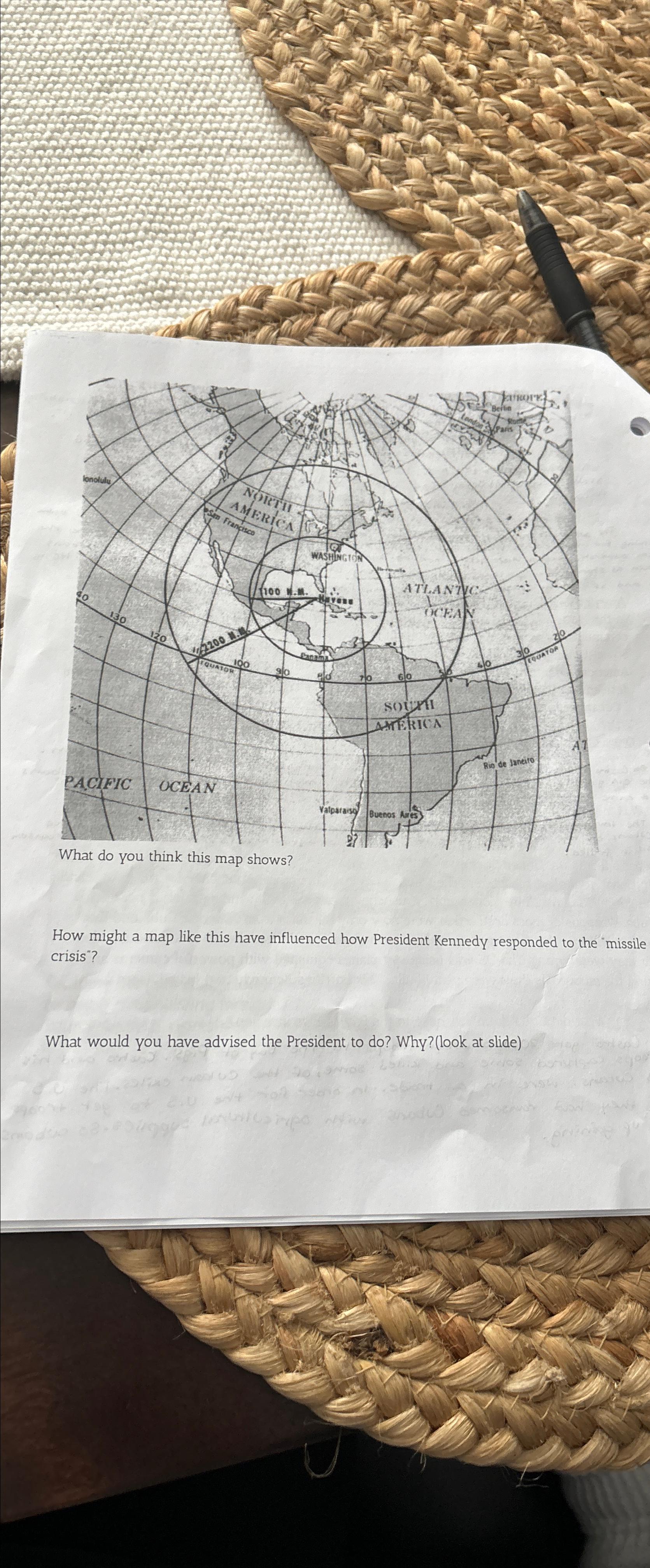 Solved What do you think this map shows | Chegg.com