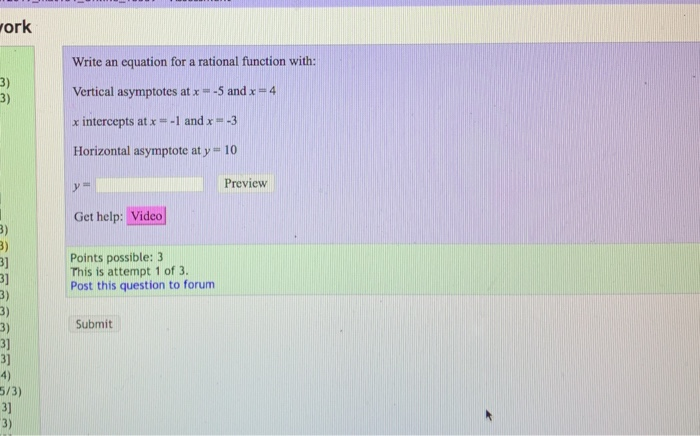 How to graph rational functions picture