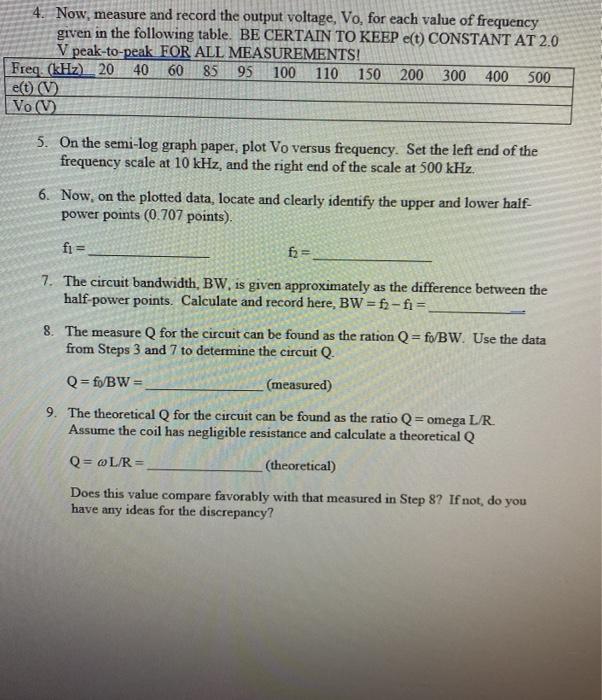 Solved To Ch A E T S 11 750pf To Ch B Vout 3 9mh R 4700 Chegg Com