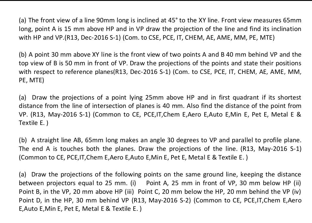 solved-a-the-front-view-of-a-line-90mm-long-is-inclined-at-chegg