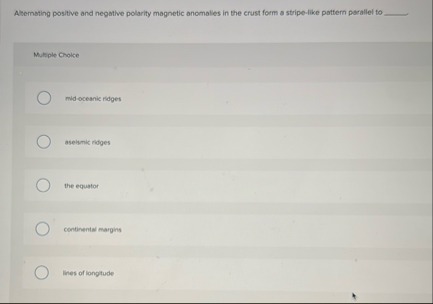 Solved Aternating positive and negative polarity magnetic | Chegg.com
