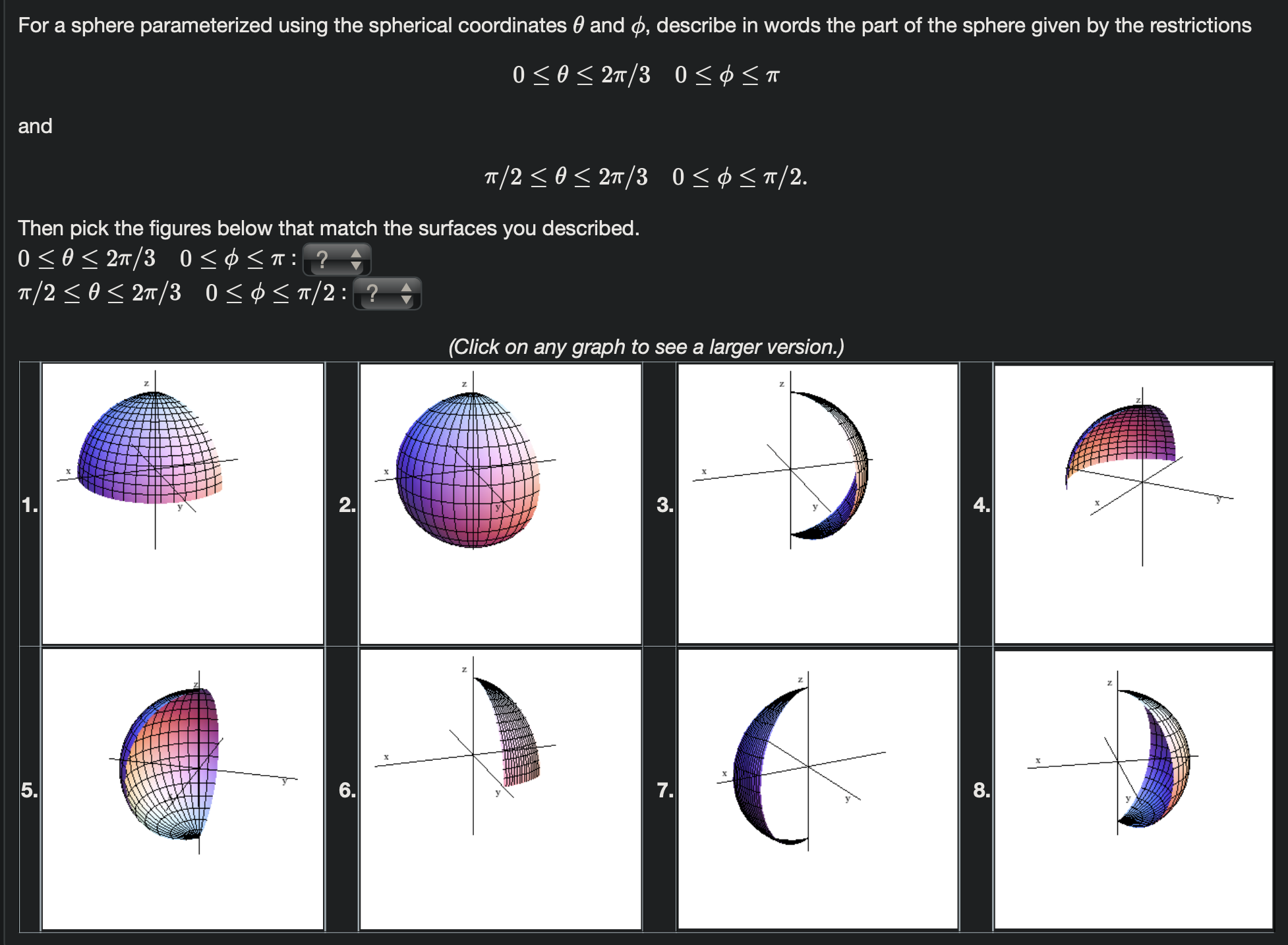 Solved For A Sphere Parameterized Using The Spherical | Chegg.com