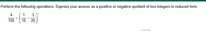 Solved Perform the following operations. Express your answer | Chegg.com