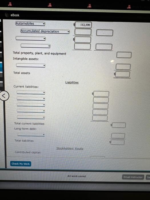 does a balance sheet have to be in alphabetical order