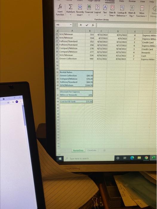 Solved Time Dames M N 1 Car Rental Analysis Express Car